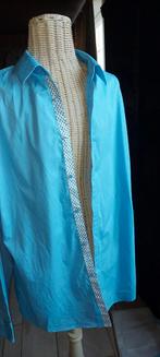 Herenhemd xl als nieuw, Enlèvement ou Envoi, Bleu
