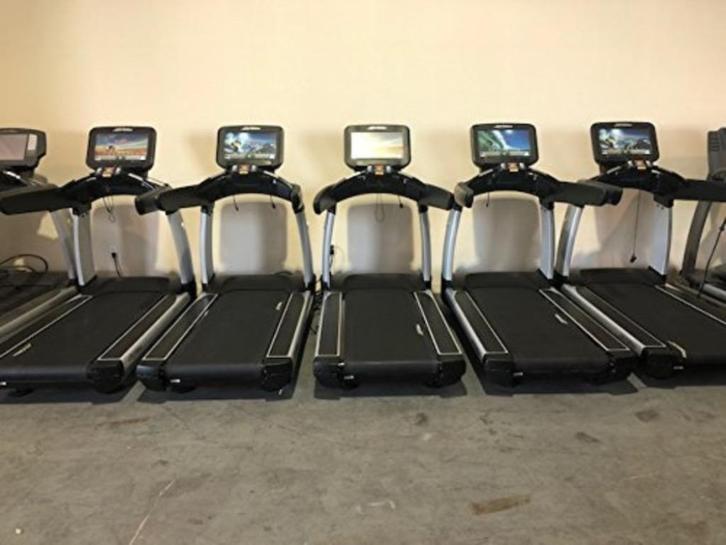 Set TECHNOGYM crosstrainer /MATRIX loopband Life fitness, Sport en Fitness, Fitnessmaterialen, Zo goed als nieuw, Armen, Benen