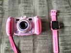 Vtech Kidizoom Duo camera en Vtech dx2 smartwatch, Ophalen, Gebruikt