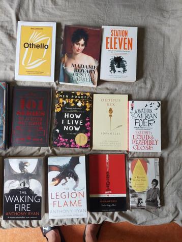 Livres en anglais et en néerlandais, Enlèvement