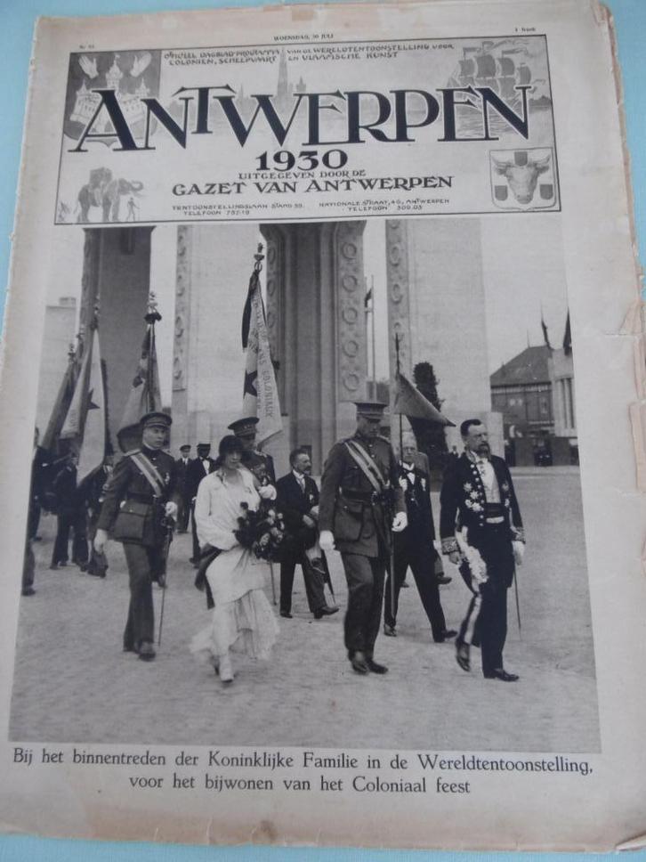 Antwerpen 1930 & De Stad(krantjes), Verzamelen, Tijdschriften, Kranten en Knipsels, Krant, 1920 tot 1940, Ophalen