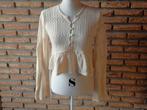 (121) -pull femme t.S creme - zara -, Enlèvement ou Envoi, Comme neuf, Zara, Taille 36 (S)