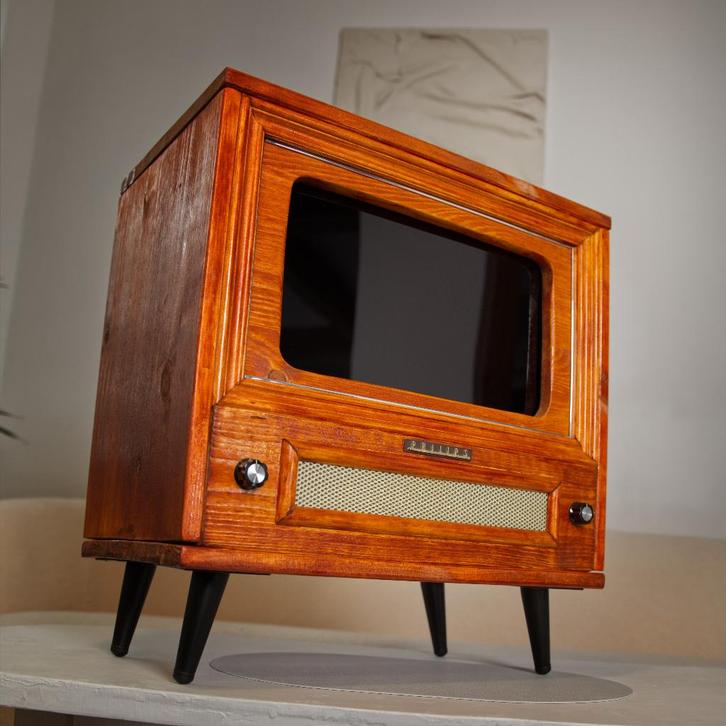 Vintage televisies - TELEVINTAGE - Handgemaakt in Leuven, TV, Hi-fi & Vidéo, Télévisions vintages, Neuf, 40 à 60 cm, Autres marques