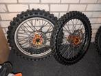2 sets wielen KTM SXF SX 125 250 450 wielset achterwiel, Motoren, Ophalen