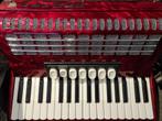 Accordeon Walther Pirat 72, Muziek en Instrumenten, Accordeons, Gebruikt, 72-bas, Toetsaccordeon, Met riemen