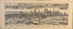 Grote gravure Bruxellae Brussel, Antiek en Kunst, Ophalen of Verzenden