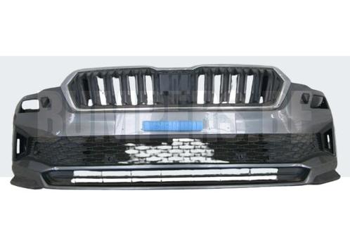Bumper Skoda Karoq Sportline 57A Facelift 21- Voorbumper MZ9, Auto-onderdelen, Carrosserie, Bumper, Voor, Gebruikt, 6 maanden garantie