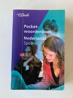 Prisma pocketwoordenboek Nederlands-Spaans, Ophalen of Verzenden, Zo goed als nieuw, Nederlands