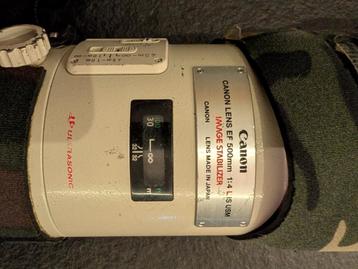 Canon EF 500mm F4.0 versie 1 beschikbaar voor biedingen