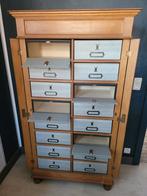 Ancien meuble de notaire (cartonnier) en chêne, Antiquités & Art, Enlèvement