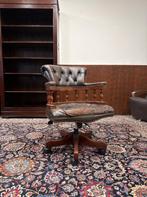 Klassiek Engels Chesterfield Bureaustoel, Ophalen of Verzenden