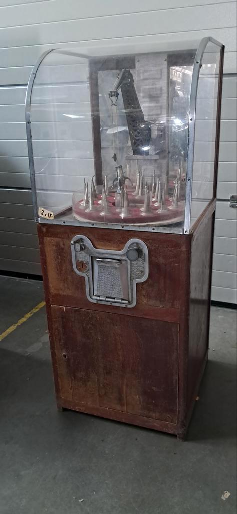 Oude grijpkast kermis, Verzamelen, Automaten | Gokkasten en Fruitautomaten, Zo goed als nieuw, Ophalen