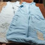 Slaapzakken baby 6-12/18 maand + 2 hoeslakentjes kinderbedje, Kinderen en Baby's, Ophalen of Verzenden, Zo goed als nieuw, 70 tot 85 cm
