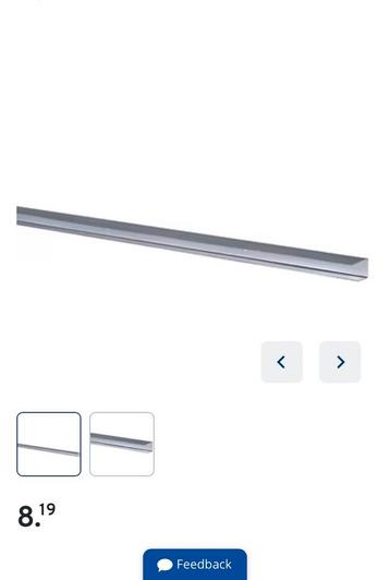 Metal stud randprofielen beschikbaar voor biedingen