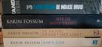 Karin Fossum lot van 4 boeken  € 16, Boeken, Ophalen of Verzenden, Zo goed als nieuw, Karin Fossum