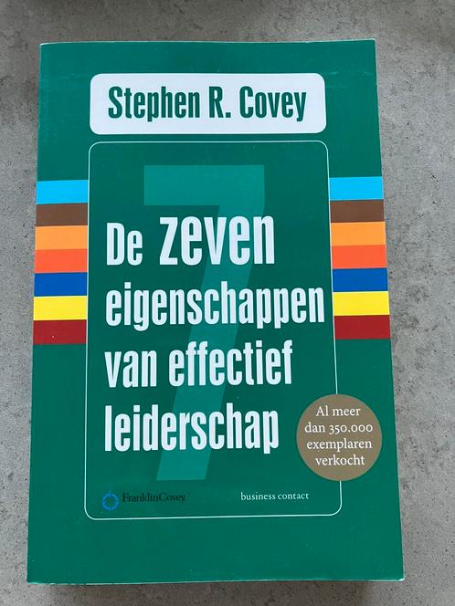 De zeven eigenschappen van effectief leiderschap- Covey, Livres, Conseil, Aide & Formation, Neuf, Enlèvement ou Envoi