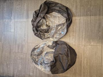Thule sleek 2x regenhoes (zitstuk + draagmand) beschikbaar voor biedingen