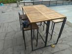 Tafel en stoelen. Echt massif, Ophalen, Gebruikt
