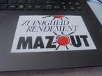 sticker  mazout, Ophalen of Verzenden, Zo goed als nieuw, Bedrijf of Vereniging