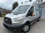 Ford Transit - Camionnette -L4H3(Lange Versie)- Nieuwstaat!, Auto's, Euro 5, 114 kW, Parkeersensor, Zwart