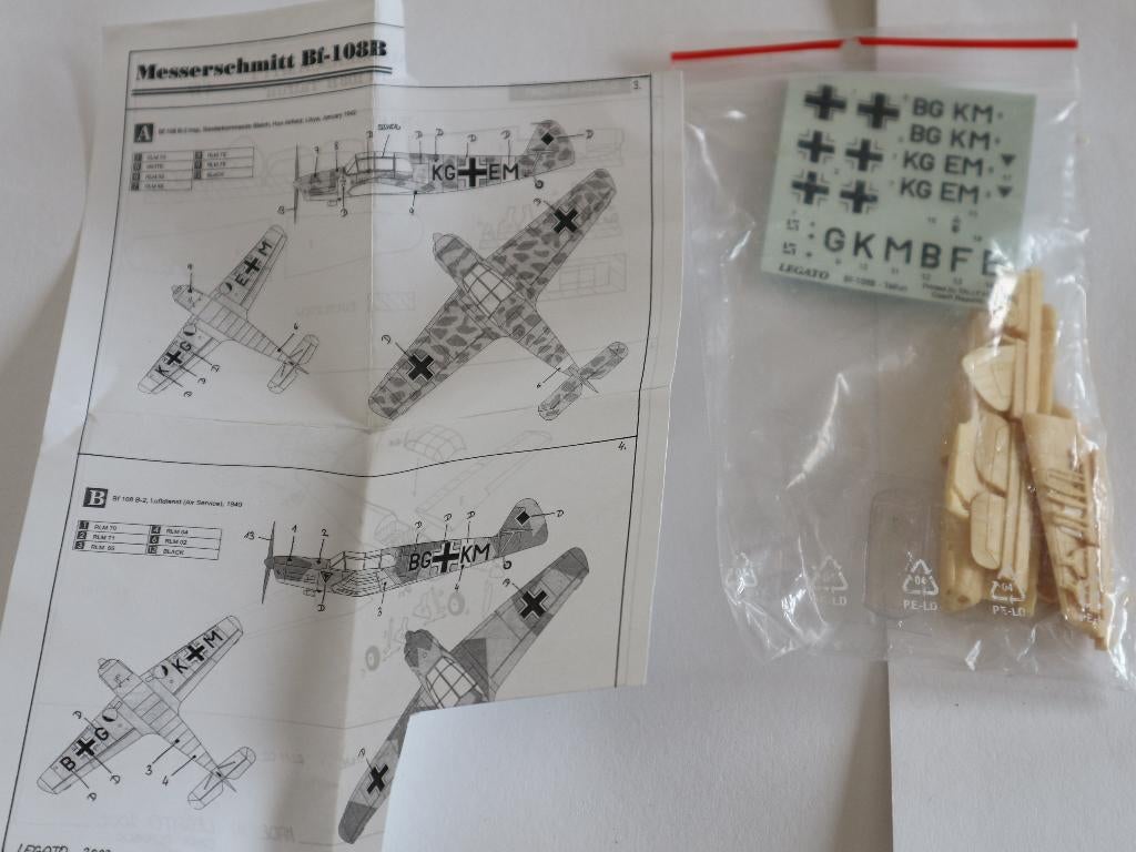 Messerschmitt BT 108B, Ophalen of Verzenden, Nieuw, 1:72 tot 1:144, Vliegtuig