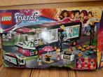 Lego Friends Popster tourbus 41106 compleet, Kinderen en Baby's, Complete set, Lego, Zo goed als nieuw, Ophalen