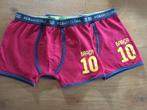 2 boxershorts FC Barcelona maat 122 / 128, Ophalen of Verzenden, Gebruikt, Jongen, Nacht- of Onderkleding