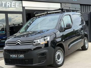 Citroën Berlingo 1.5 BlueHDi AIRCO - CRUISE - GARANTIE 12MO, Autos, Achat, Entreprise, Boîte manuelle, Noir