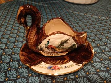 Bequet zwaan plus schotel  beschikbaar voor biedingen