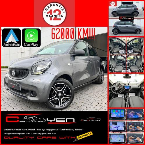 Smart ForFour 1.0i CarPlay* Bluetooth* Velgen* Airco* Sensor, Auto's, Smart, Bedrijf, ForFour, ABS, Adaptive Cruise Control, Airbags