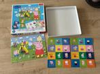 Peppa Pig puzzel 30 stuks en memory spel 3+ jaar, Ophalen of Verzenden, 10 tot 50 stukjes, Zo goed als nieuw, 2 tot 4 jaar