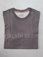 Calvin Klein grijs T-shirt voor heren, maat S, Calvin Klein, Ophalen of Verzenden, Grijs, Gedragen