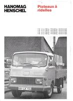 HANOMAG / HENSCHEL 1971, Ophalen of Verzenden, Gelezen, Overige merken