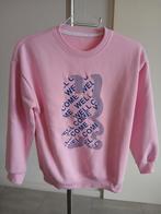 Roze fleece sweater/hoodie/trui meisjes, maat 164, Kinderen en Baby's, Kinderkleding | Maat 164, Ophalen, Zo goed als nieuw, Meisje