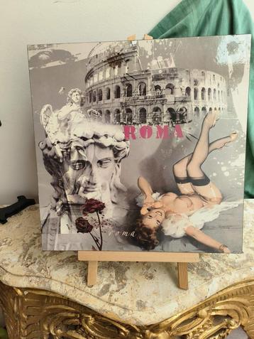 Muurdecoratie van "Roma" (40cm*40cm) beschikbaar voor biedingen
