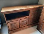Eikenhouten TV- en muziekkast, Antiek en Kunst, Ophalen