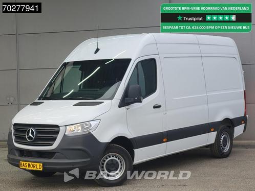 Mercedes Sprinter 319 CDI Automaat 190PK L2H2 Trekhaak Airco, Auto's, Bestelwagens en Lichte vracht, Bedrijf, Te koop, Achteruitrijcamera