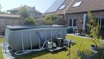 Zwembad intex  met warmtepomp plus jacuzzi., Tuin en Terras, Zwembaden, Ophalen, 200 tot 300 cm, 80 tot 120 cm, Zo goed als nieuw