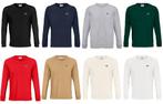 Lacoste T-shirt 8 kleuren Lange Mouwen XS-4XL Nieuw, Overige kleuren, Verzenden, Lacoste, Nieuw