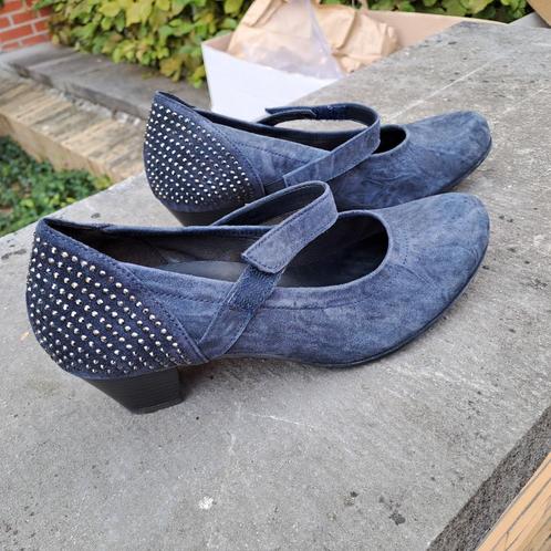 feestelijke schoenen van Gabor, maat 38, Kleding | Dames, Schoenen, Zo goed als nieuw, Schoenen met lage hakken, Blauw, Ophalen of Verzenden