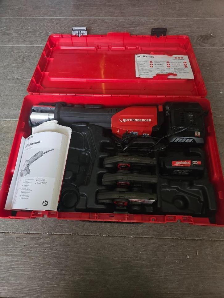 ROTHENBERGER ROMAX 4000 PERSTANG, Doe-het-zelf en Bouw, Gereedschap | Handgereedschap, Zo goed als nieuw, Ophalen