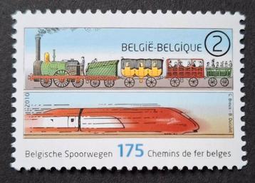 België: OBP 4036 ** Belgische Spoorwegen 2010. beschikbaar voor biedingen