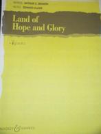EDWARD ELGAR: muziekpartituur ' Land of Hope and Glory ', Muziek en Instrumenten, Bladmuziek, Overige soorten, Ophalen of Verzenden