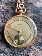 Très belle montre à gousset Tissot en OR  18 k des années 30, Ophalen of Verzenden, Goud