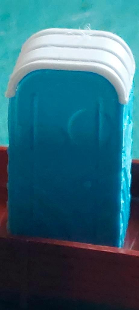 H0LK 0225 MOBIEL TOILET (DIXI) ALS LADING OF SCENERY 1/87, Hobby en Vrije tijd, Modeltreinen | H0, Nieuw, Overige typen, Gelijkstroom of Wisselstroom