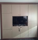 Tv meubel (222 x 213 x 60), Huis en Inrichting, Ophalen, Gebruikt, 200 cm of meer, 200 cm of meer