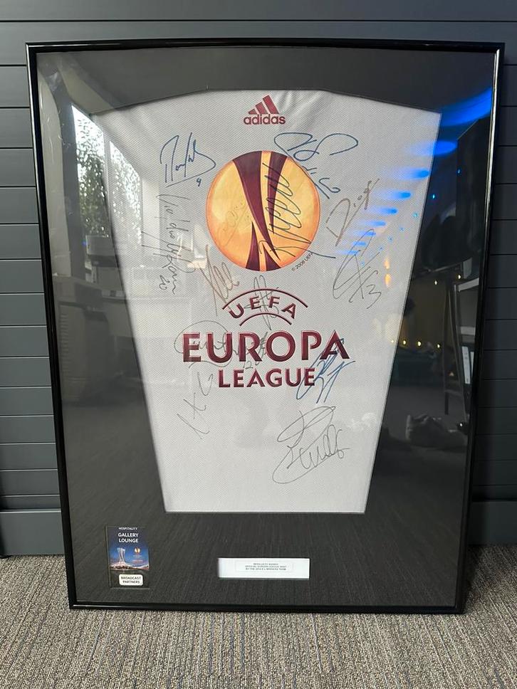 Sevilla FC — Officieel UEFA Europa League-jack, Verzamelen, Sportartikelen en Voetbal, Zo goed als nieuw, Ophalen of Verzenden