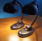 Paar art deco bakeliet lampen - Erik K. Cole - SOLDEN!, Ophalen of Verzenden