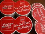 2 x Coca Cola houder voor dubbele bierviltjes (incl viltjes), Ophalen of Verzenden, Nieuw