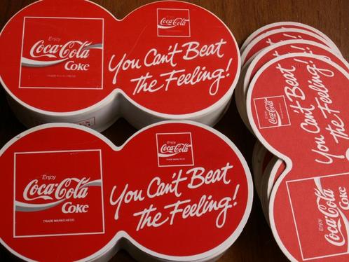 2 x Coca Cola houder voor dubbele bierviltjes (incl viltjes), Verzamelen, Merken en Reclamevoorwerpen, Nieuw, Ophalen of Verzenden